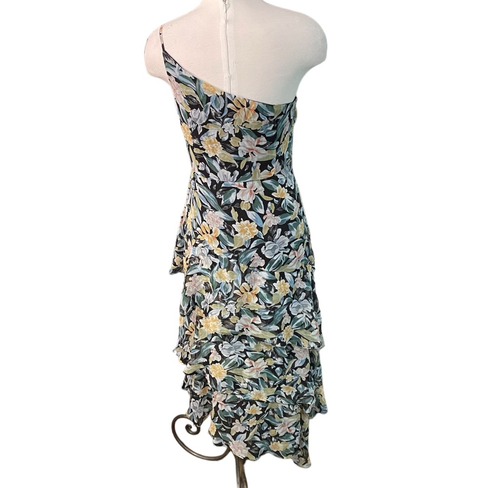 Petal + pup one shoulder Floral dress sz8 - Picture 4 of 5